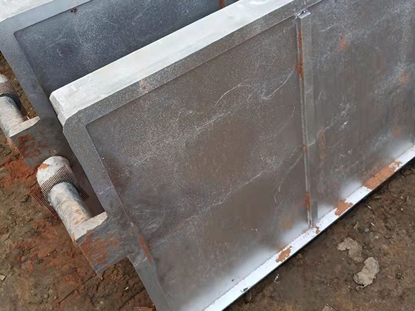 Sand cast aluminum product display